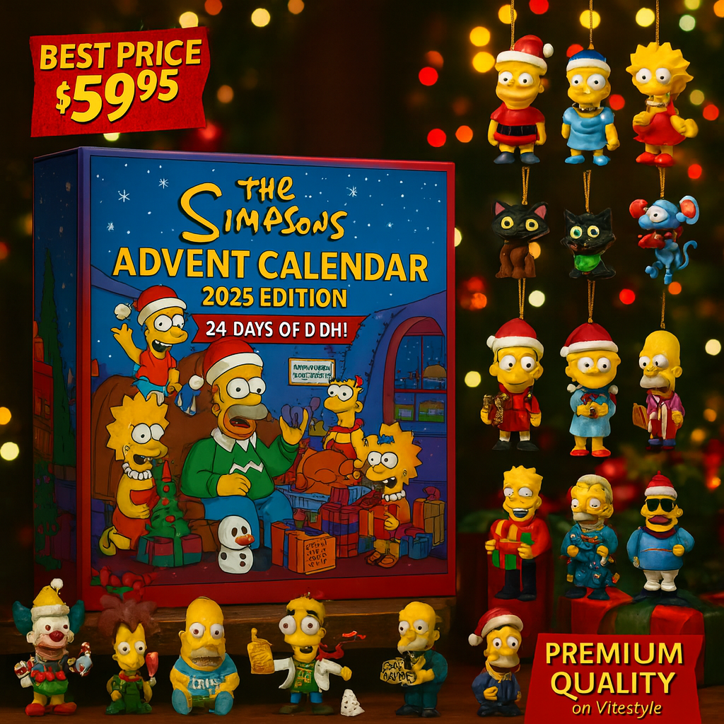 Simpson Advent Calendar -2D Acrylic