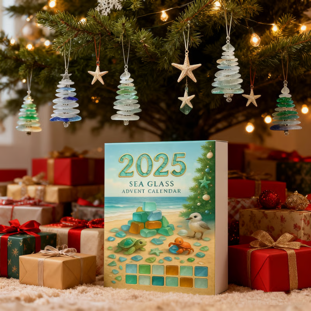 Sea Glass Ocean Treasures Advent Calendar 2025 -2D Acrylic