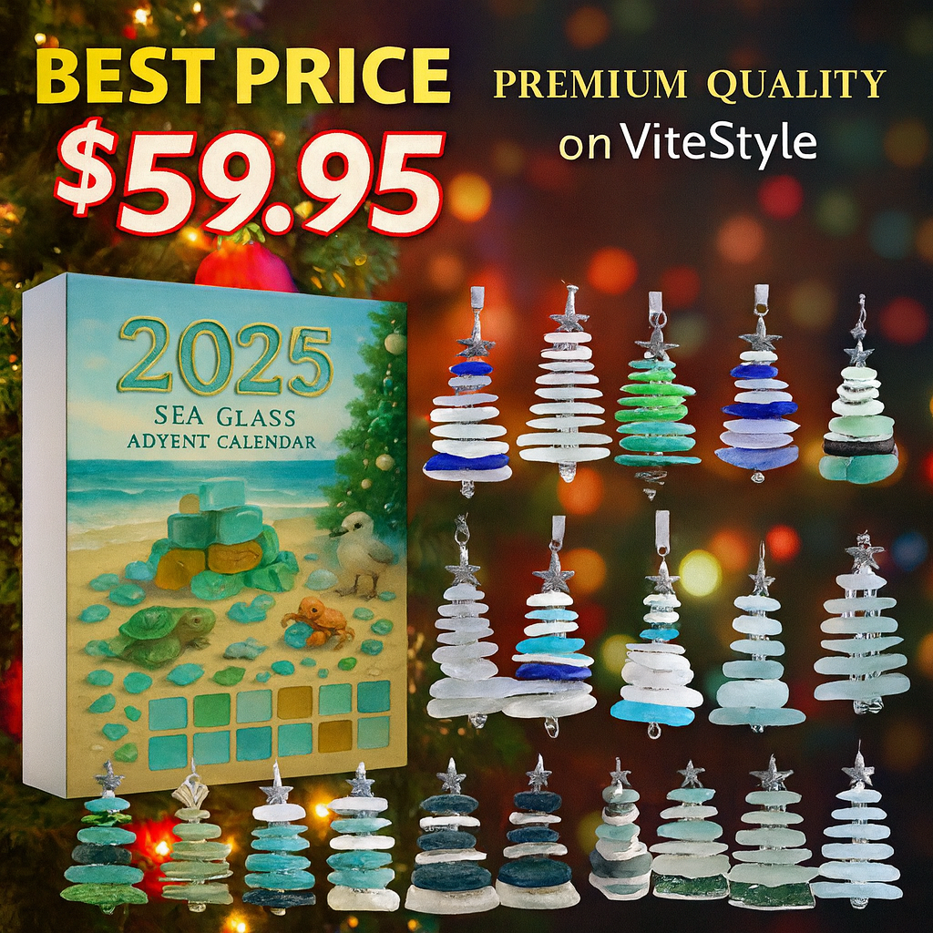 Sea Glass Ocean Treasures Advent Calendar 2025 -2D Acrylic
