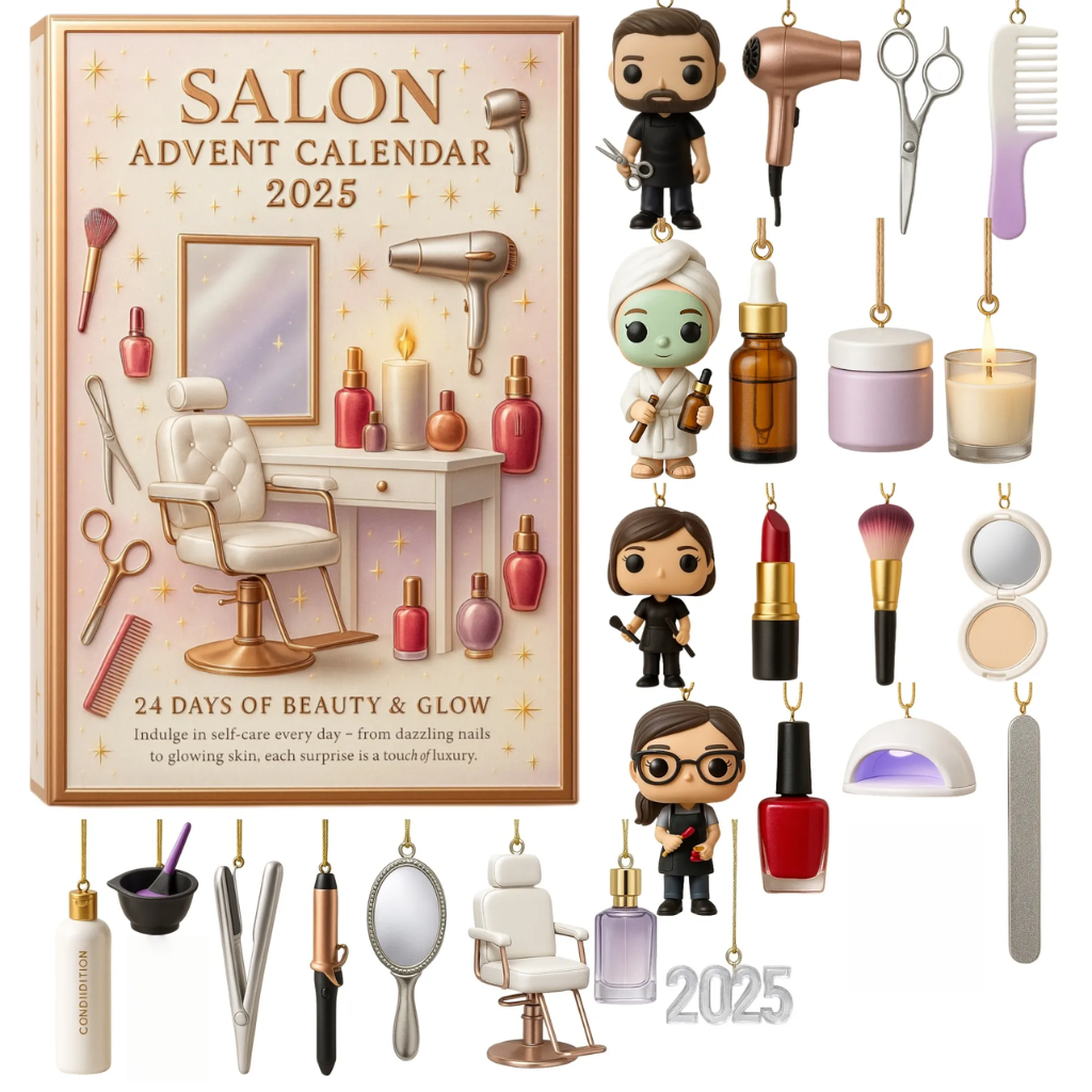 Salon Advent Calendar -2D Acrylic