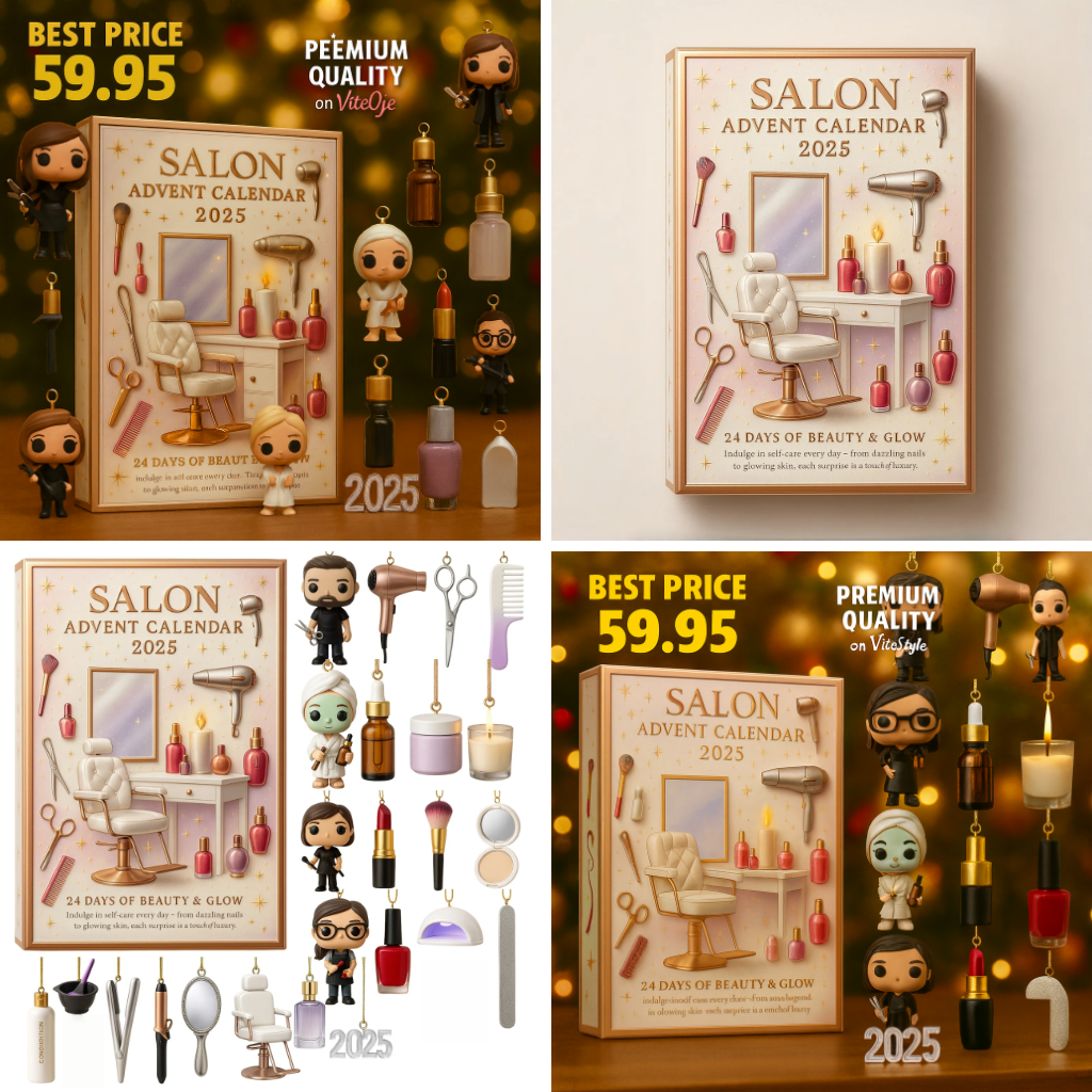 Salon Advent Calendar -2D Acrylic