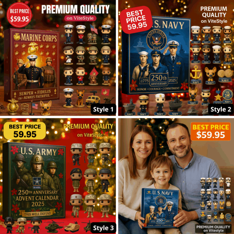 RELEASED US Military 250th Anniversary Advent Calendar -2D Acrylic