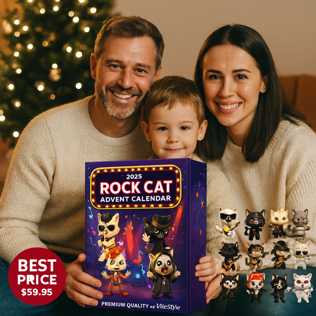 Rock Cat Legends Advent Calendar -2D Acrylic