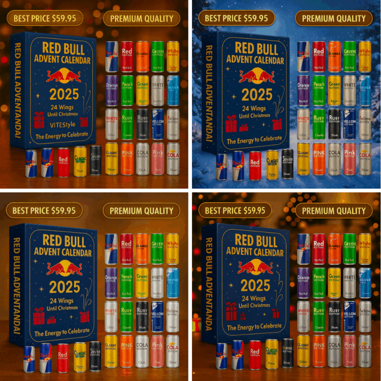 Red Bull Advent Calendar -2D Acrylic