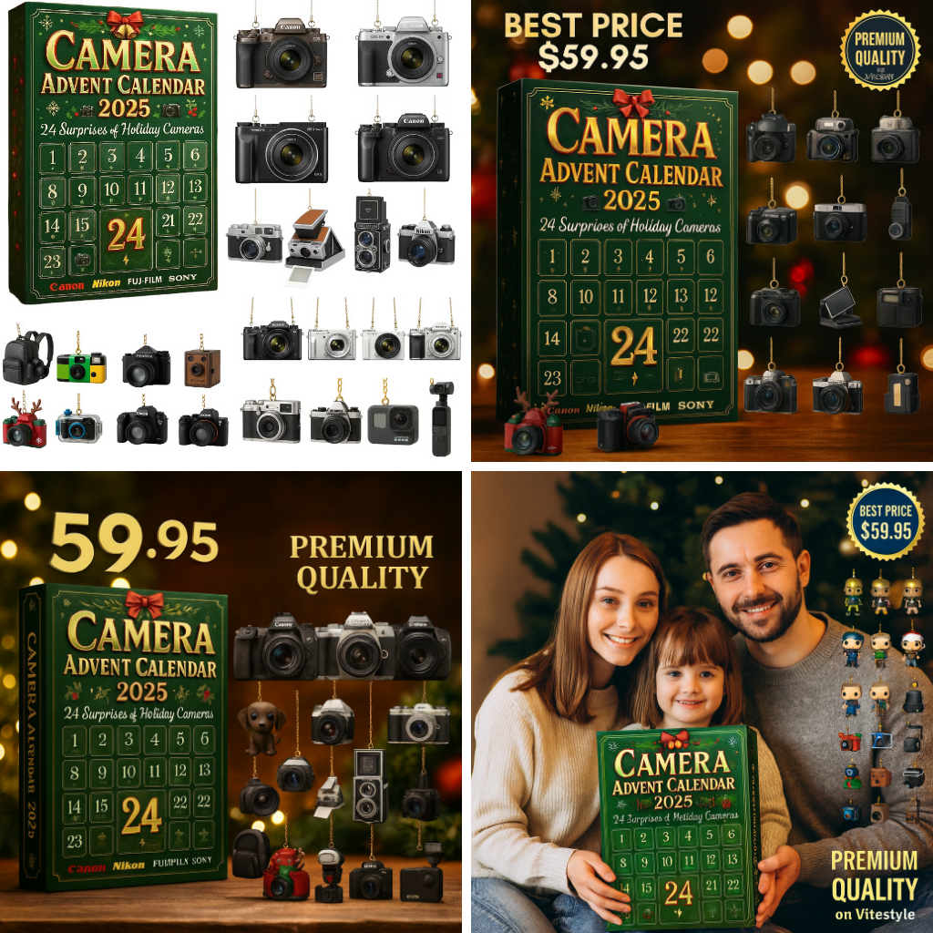 RELEASED Camera Advent Calendar -2D Acrylic