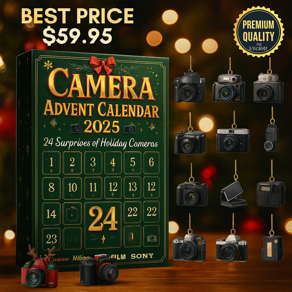 RELEASED Camera Advent Calendar -2D Acrylic