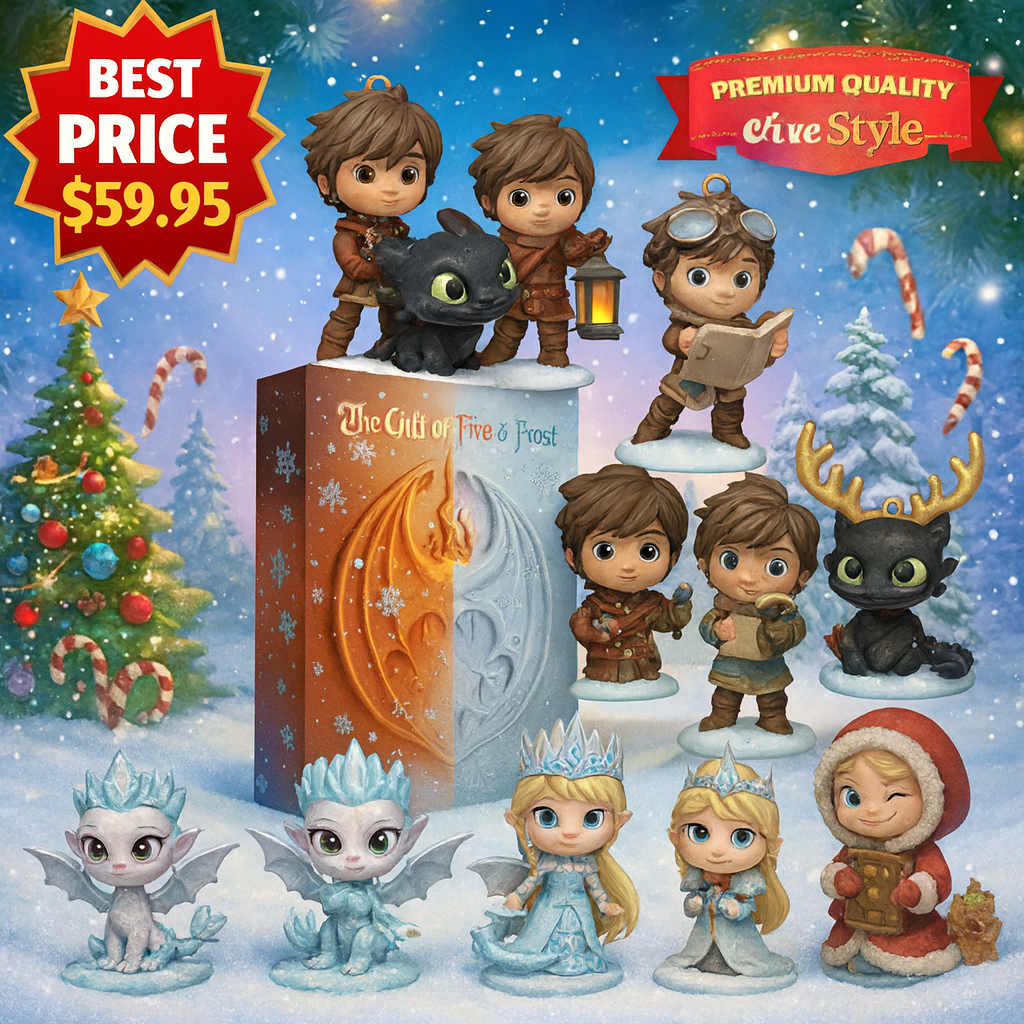 RELEASED How to Train Your Dragon Advent Calendar -2D Acrylic