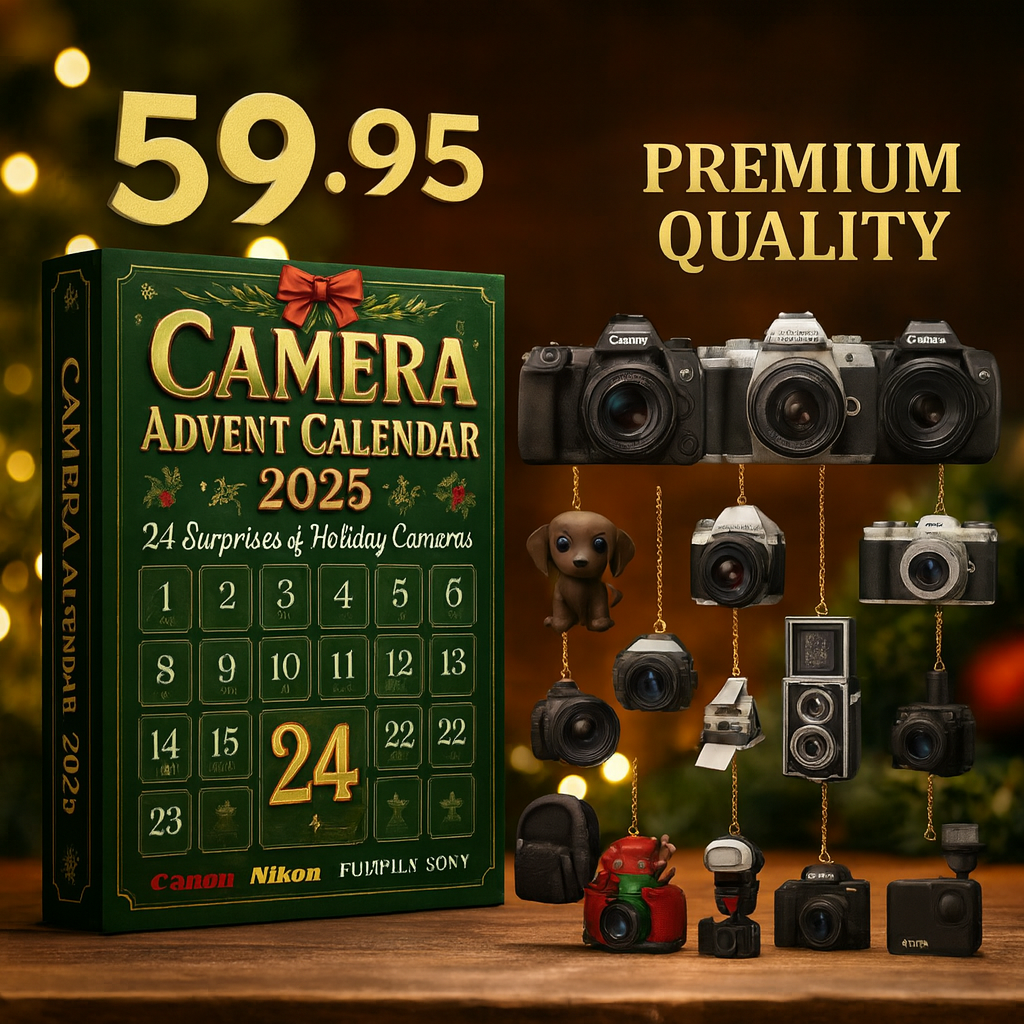 RELEASED Camera Advent Calendar -2D Acrylic