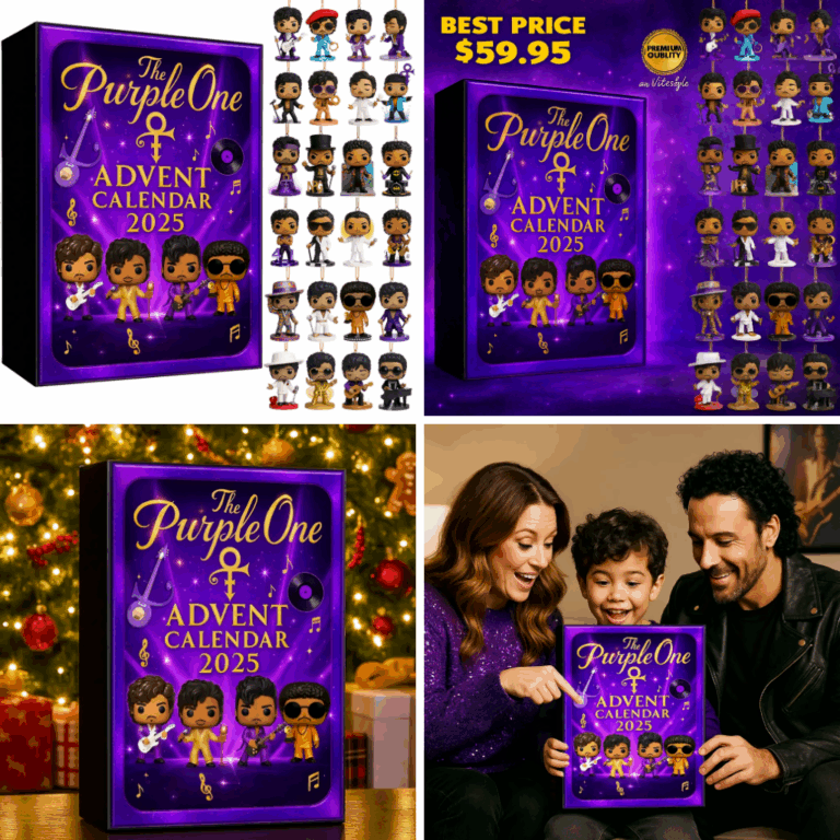 Prince Purple One Advent Calendar -2D Acrylic