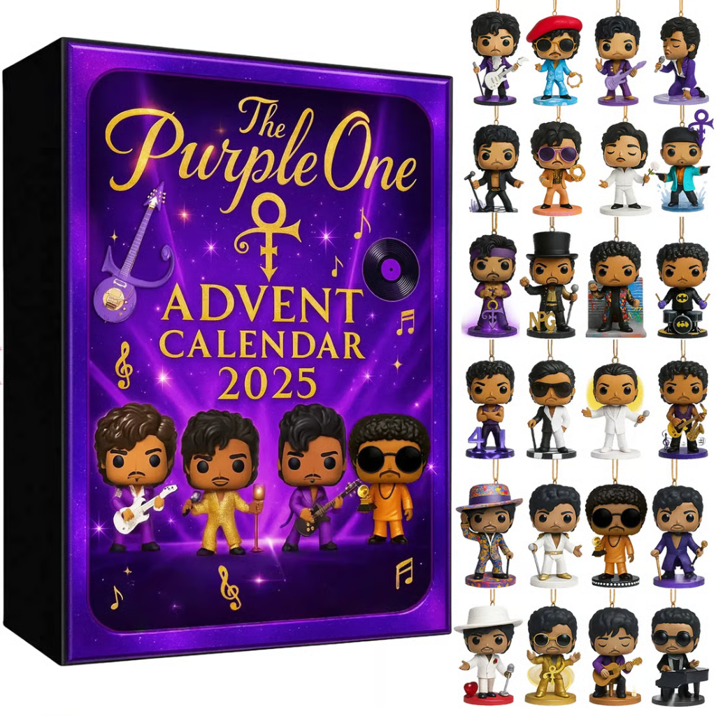 Prince Purple One Advent Calendar -2D Acrylic