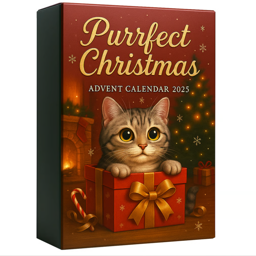 Purrfect Cat Advent Calendar -2D Acrylic