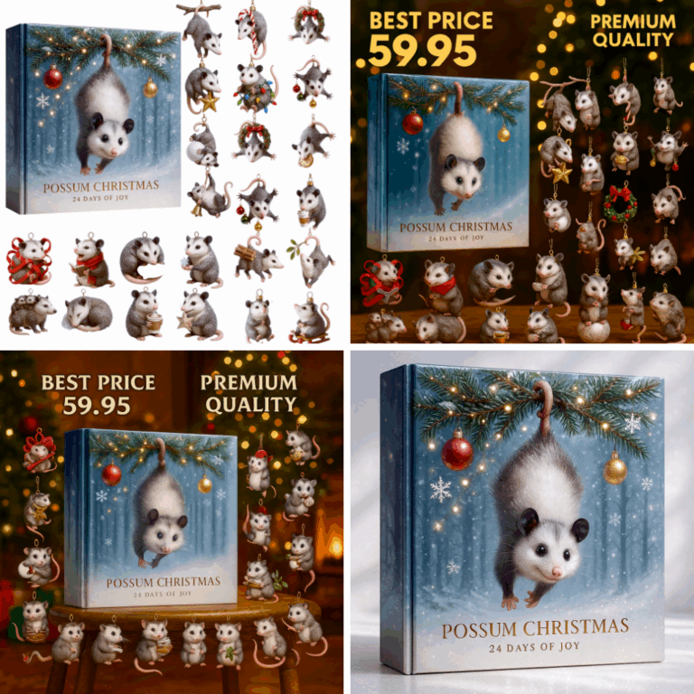 Possum Advent Calendar -2D Acrylic