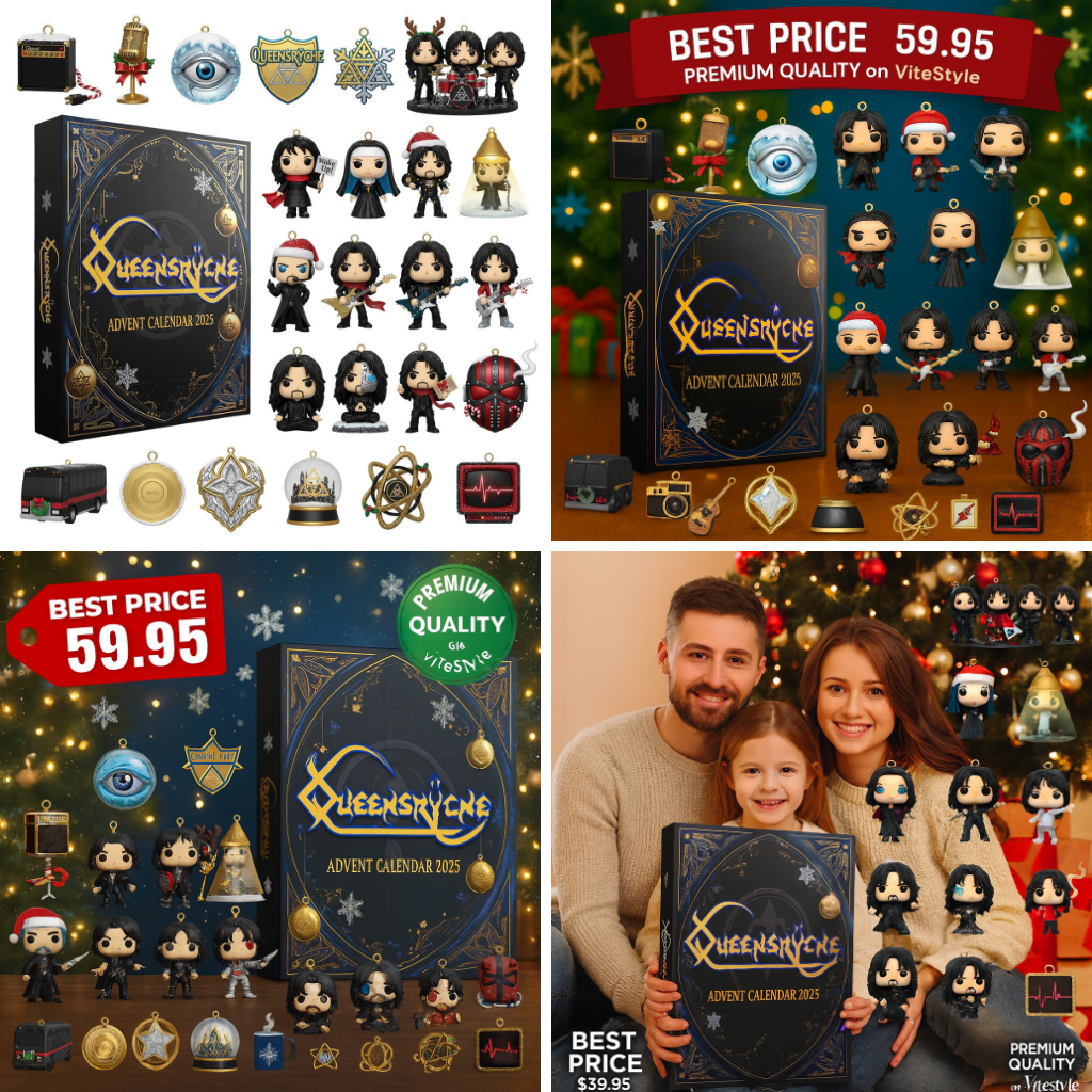 Queensryche Advent Calendar -2D Acrylic