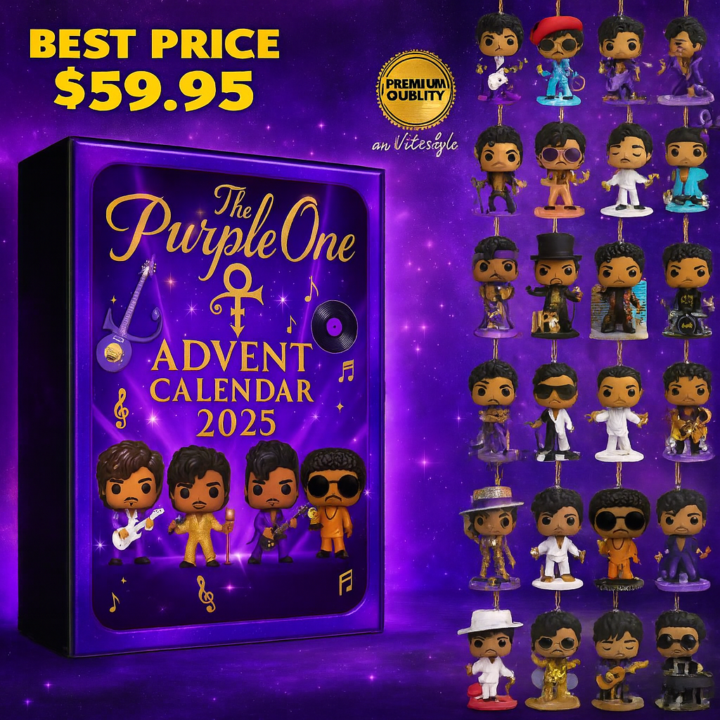 Prince Purple One Advent Calendar -2D Acrylic
