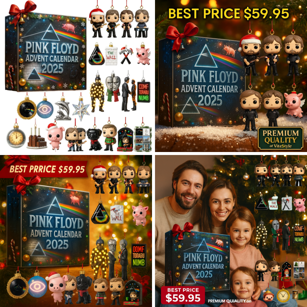Pink Floyd Advent Calendar 2025 -2D Acrylic