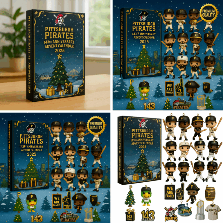 Pittsburgh Pirates Advent Calendar -2D Acrylic