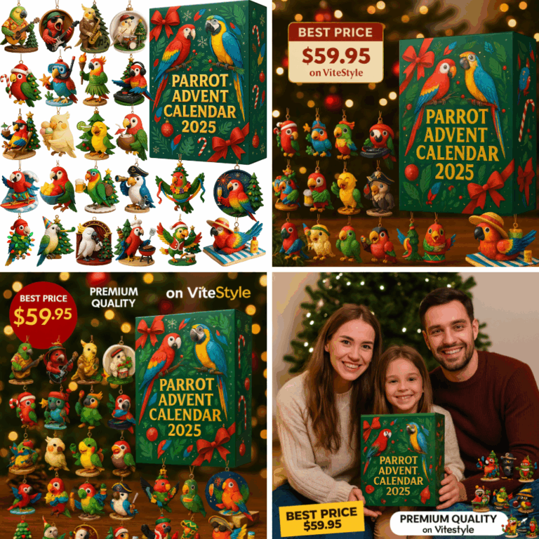 Parrot Advent Calendar -2D Acrylic