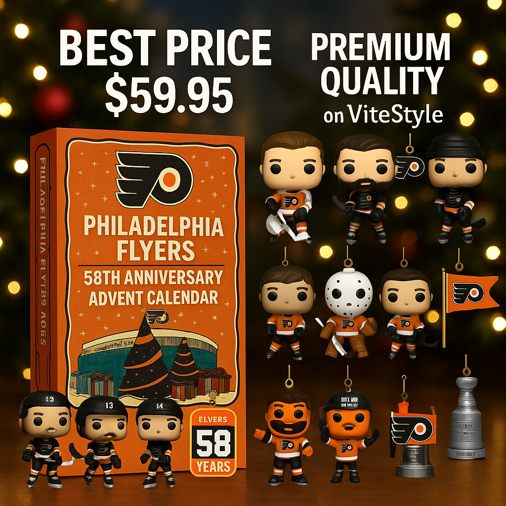 Philadelphia Flyers 58th Anniversary Advent Calendar 2025 -2D Acrylic