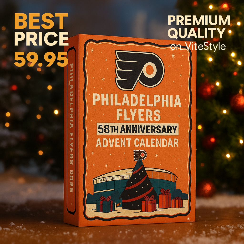 Philadelphia Flyers 58th Anniversary Advent Calendar 2025 -2D Acrylic