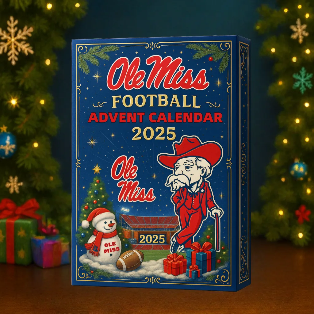 Ole Miss Rebels Advent Calendar -2D Acrylic