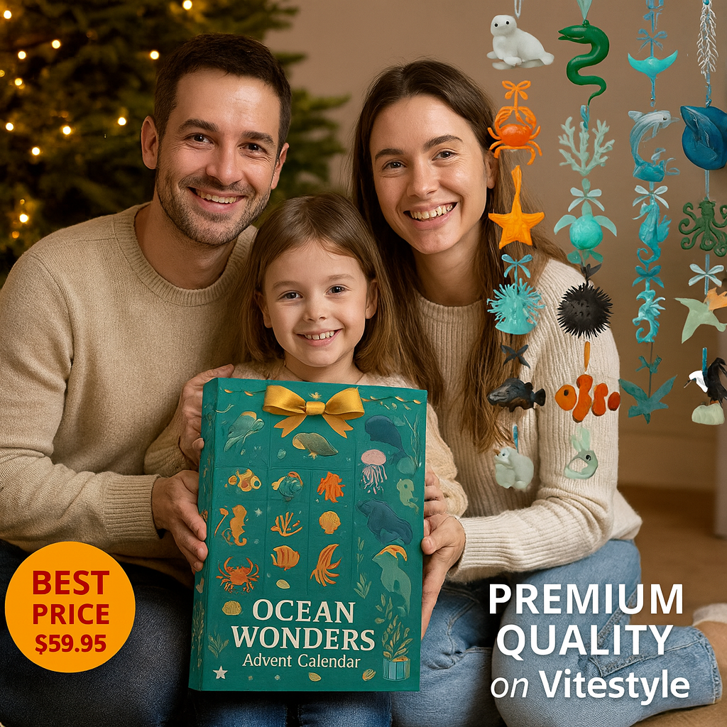 Ocean Wonders Advent Calendar 2025 -2D Acrylic