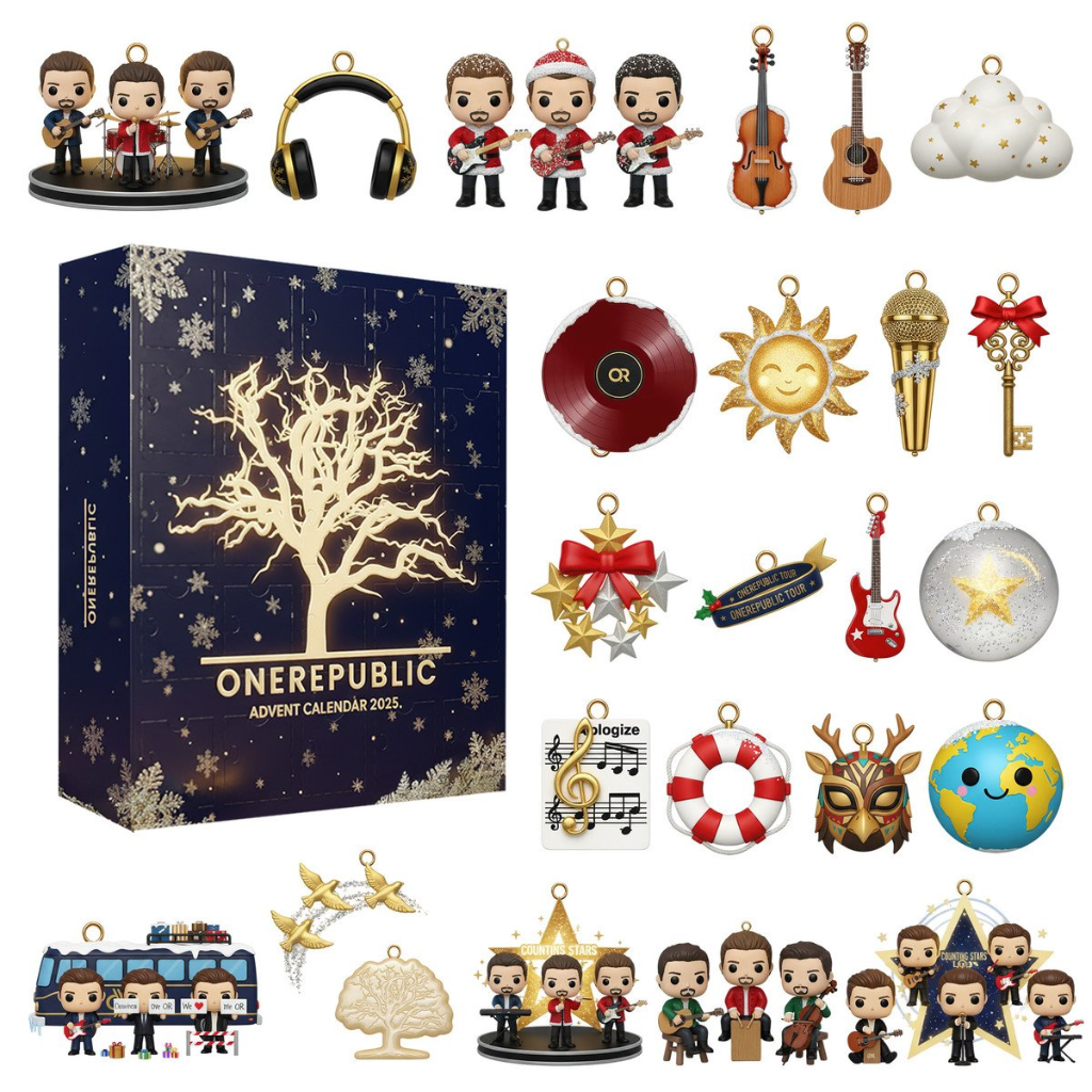 One Republic Advent Calendar -2D Acrylic