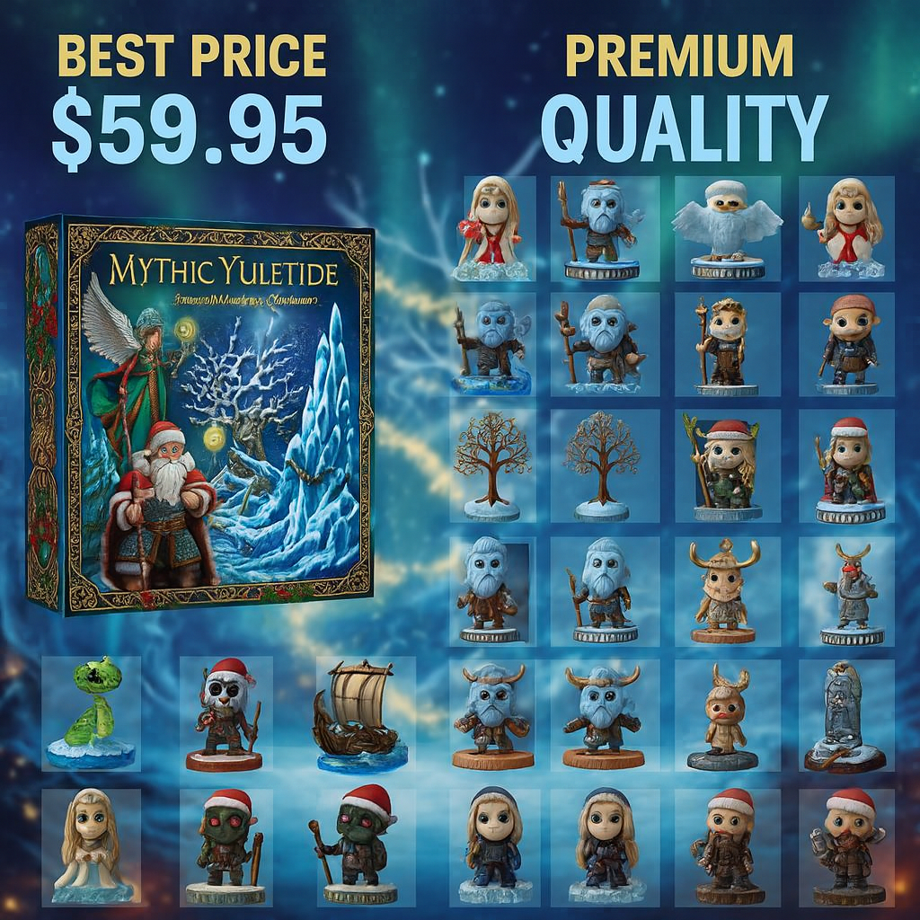 Norse Mythology Advent Calendar -2D Acrylic