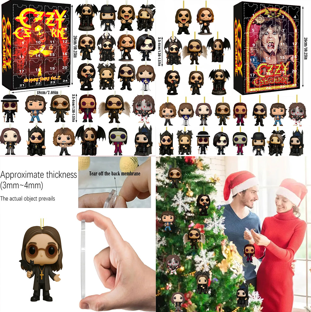 NEWEST Ozzy Osbourne Advent Calendar 2025 -2D Acrylic