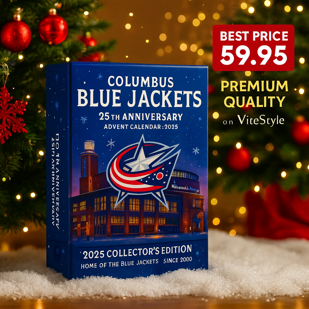 NEWEST Columbus Blue Jackets Advent Calendar 2025 -2D Acrylic