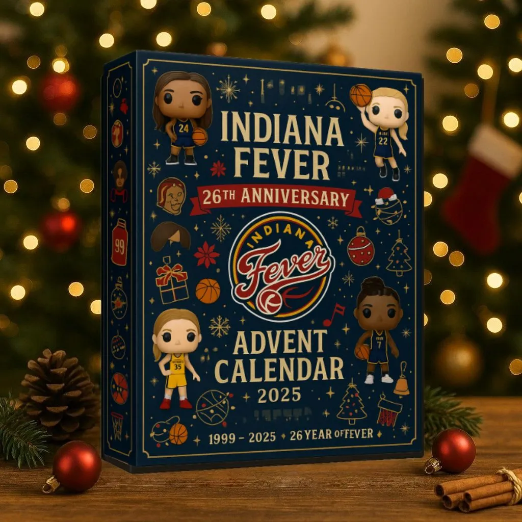 NEWEST Indiana Fever Advent Calendar -2D Acrylic