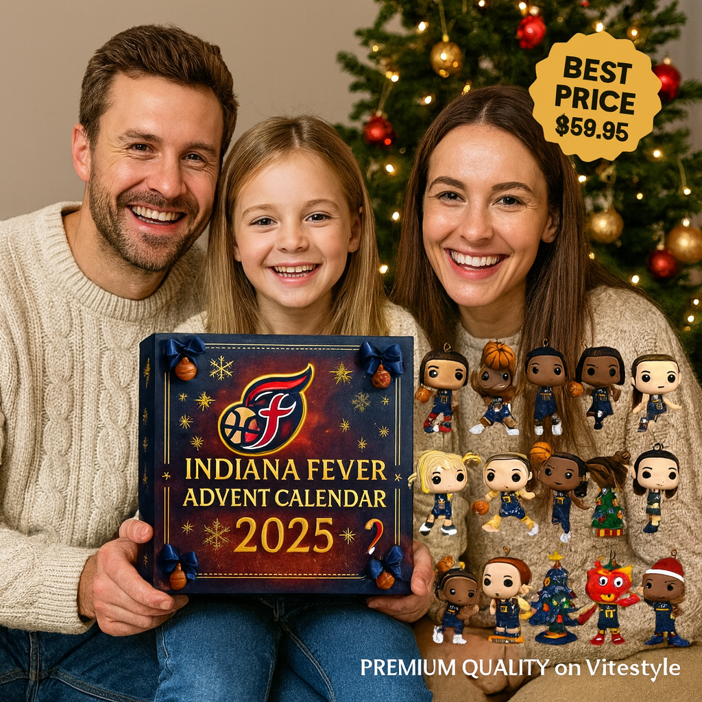 NEWEST Indiana Fever Advent Calendar -2D Acrylic