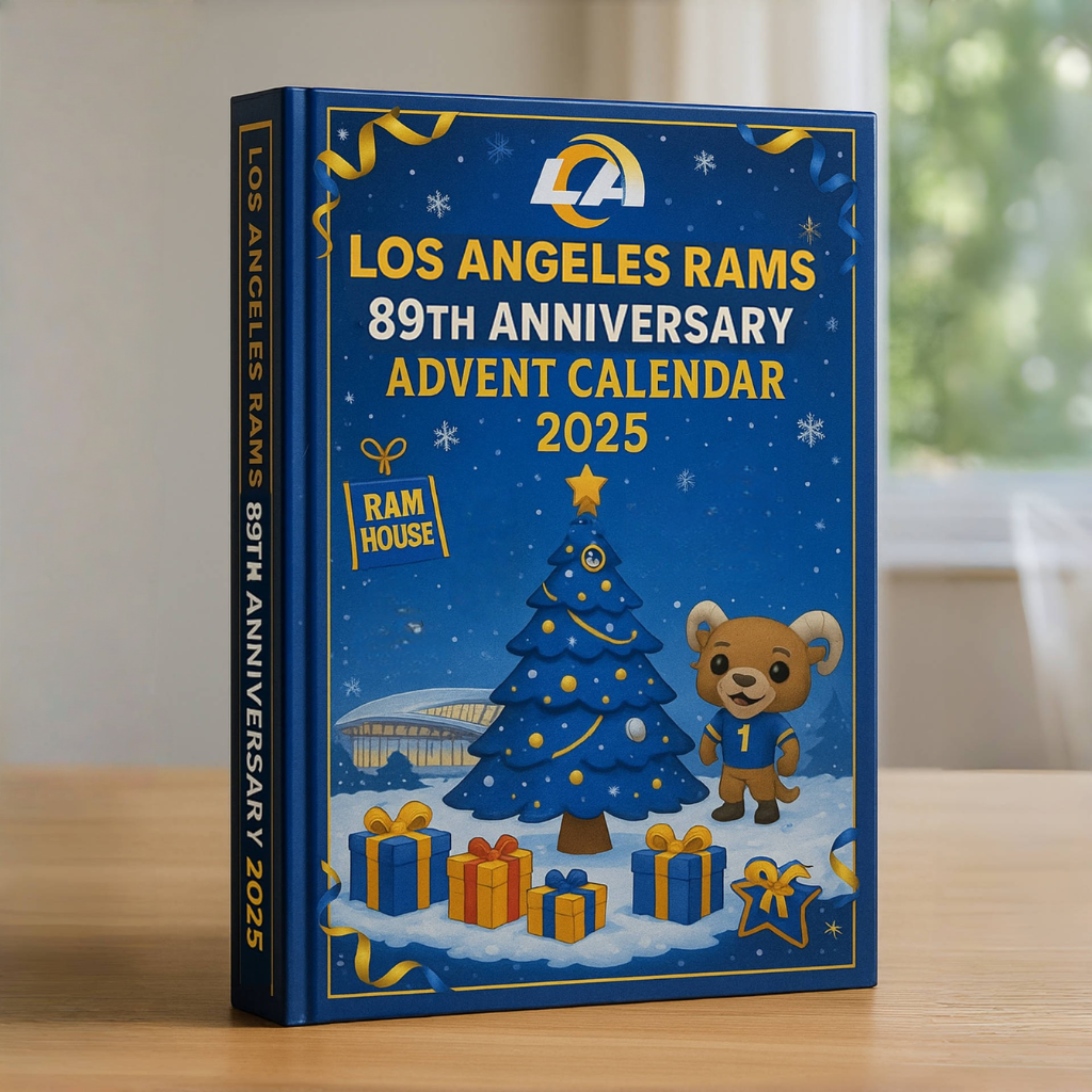 NEW Los Angeles Rams Advent Calendar -2D Acrylic