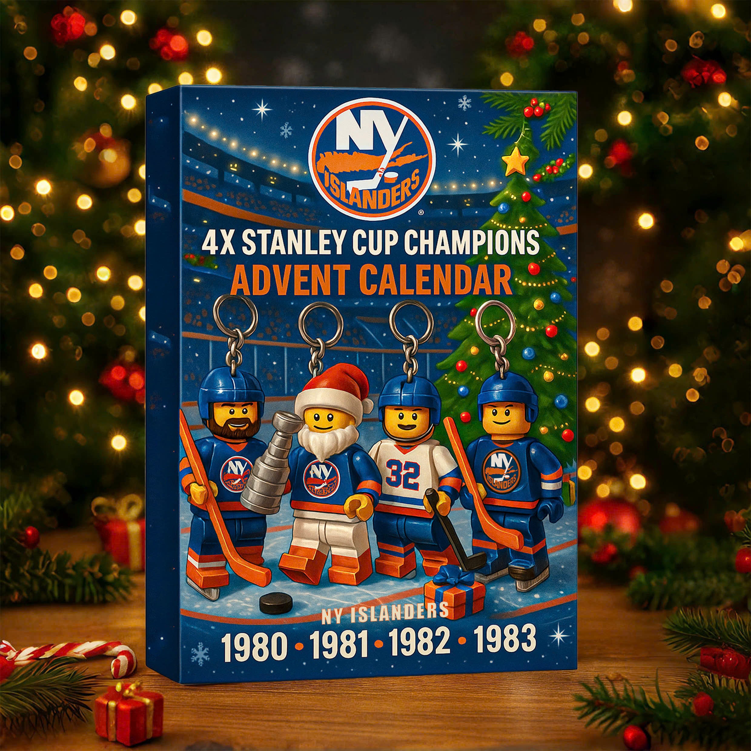 New York Islanders Advent Calendar -2D Acrylic