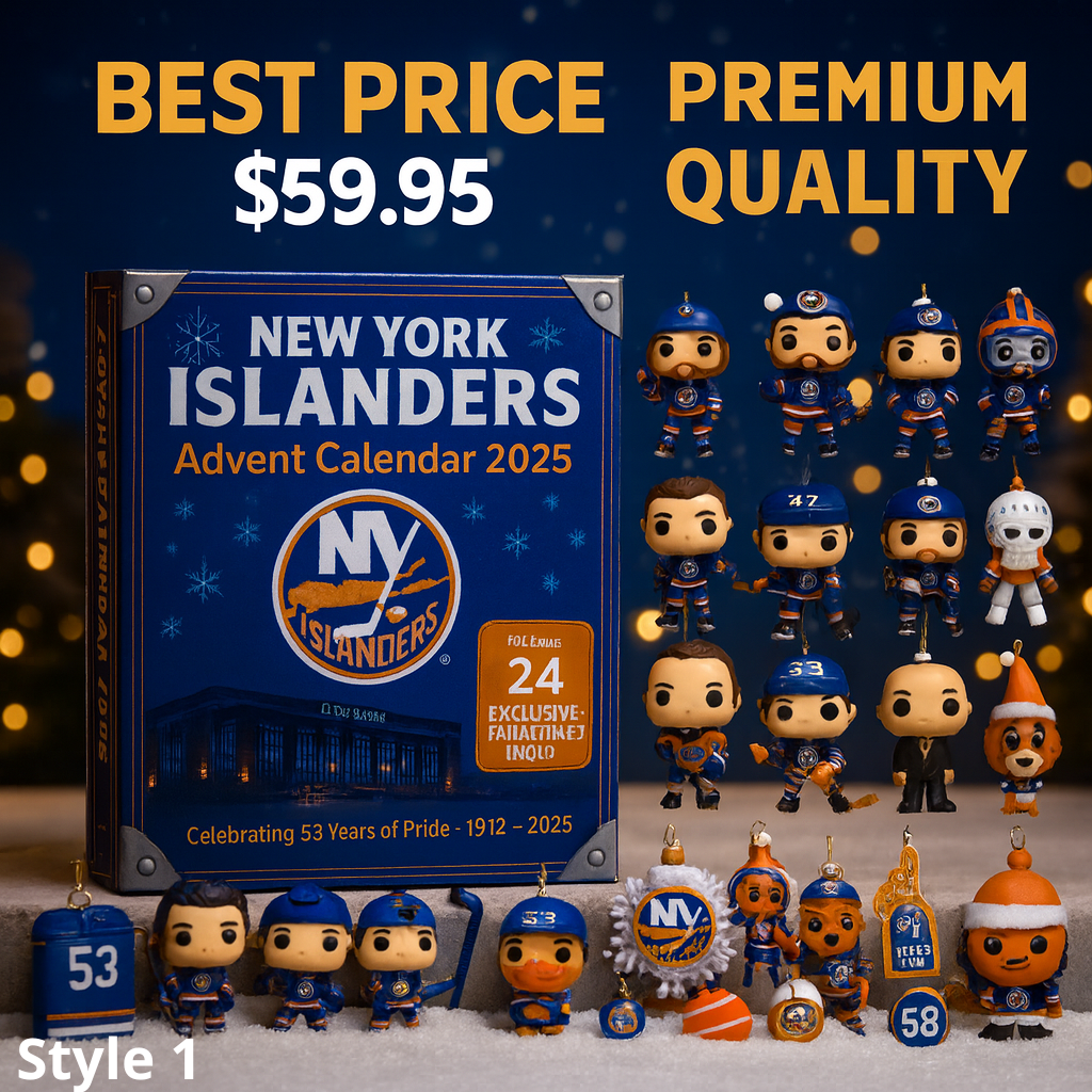New York Islanders Advent Calendar -2D Acrylic
