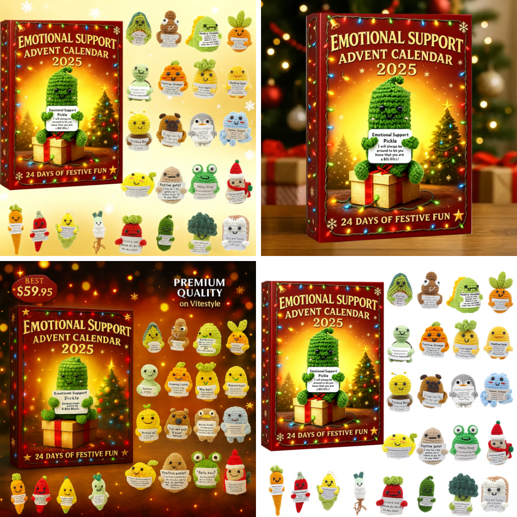 NEW Emotional Support Advent Calendar -2D Acrylic