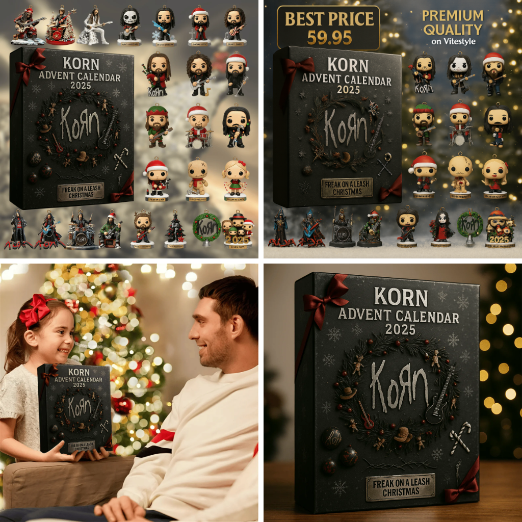 NEW Korn Advent Calendar -2D Acrylic