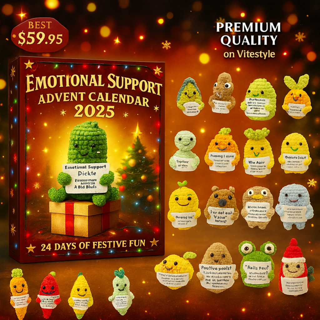 NEW Emotional Support Advent Calendar -2D Acrylic