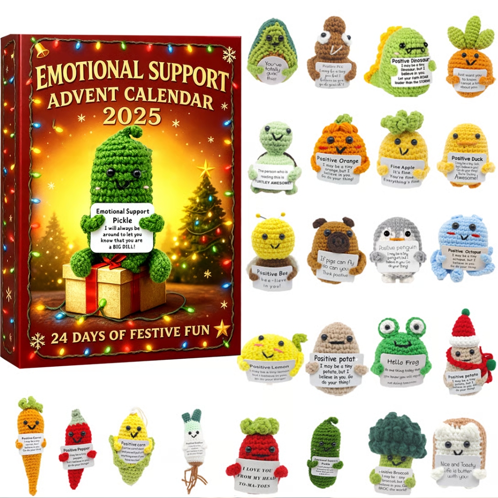 NEW Emotional Support Advent Calendar -2D Acrylic