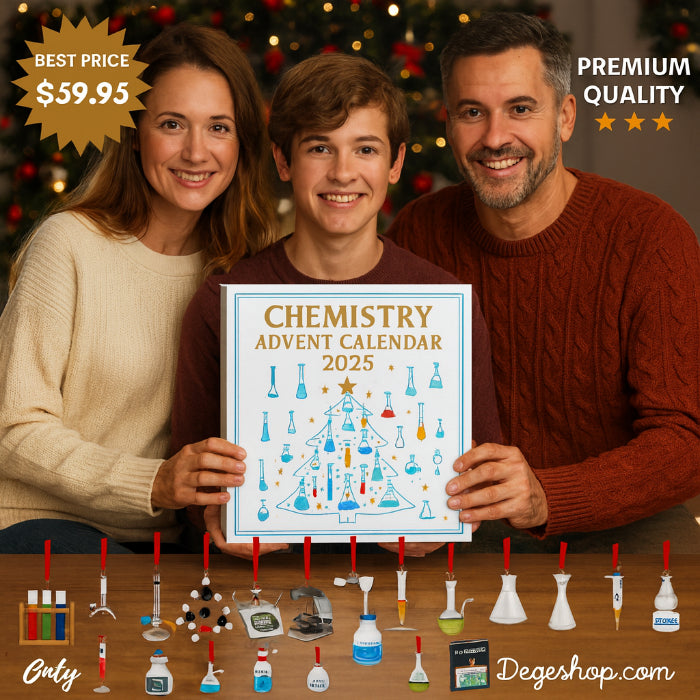 NEW Chemistry Advent Calendar -2D Acrylic