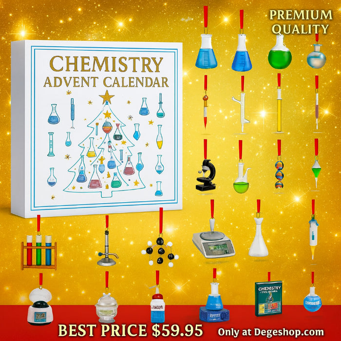 NEW Chemistry Advent Calendar -2D Acrylic