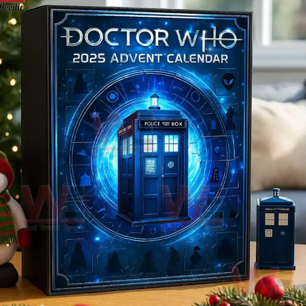 NEW Doctor Who Advent Calendar -2D Acrylic