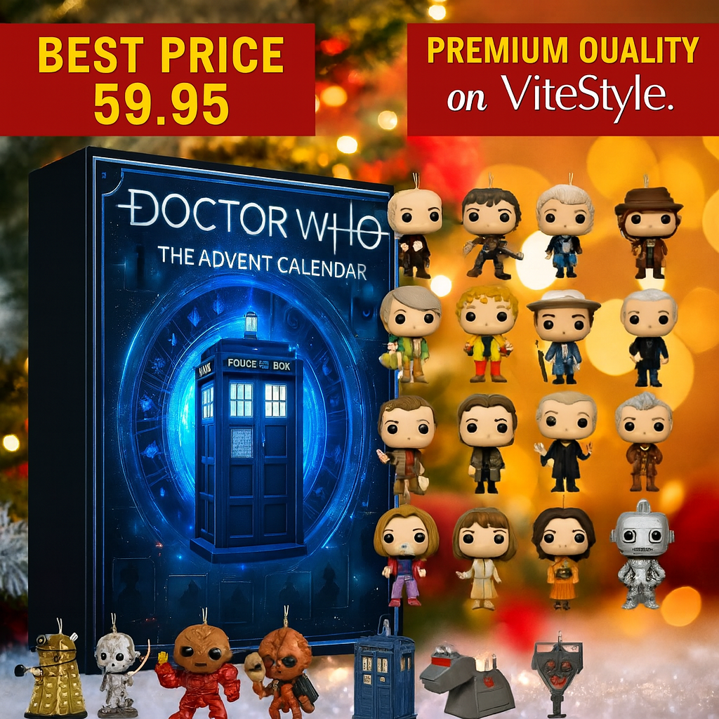 NEW Doctor Who Advent Calendar -2D Acrylic