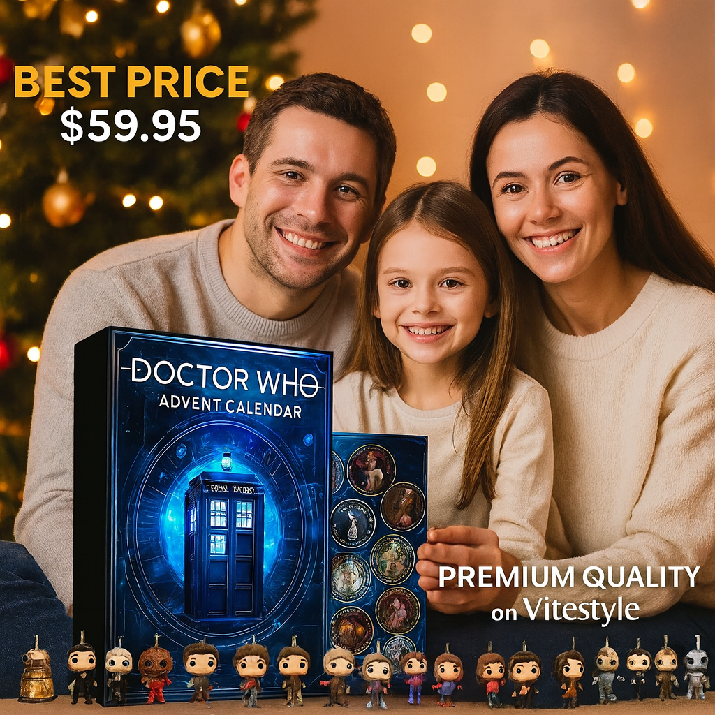NEW Doctor Who Advent Calendar -2D Acrylic