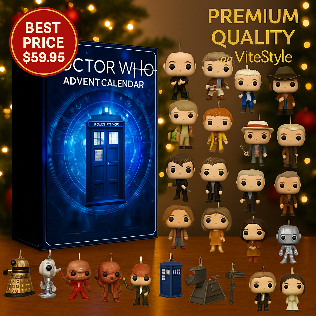 NEW Doctor Who Advent Calendar -2D Acrylic