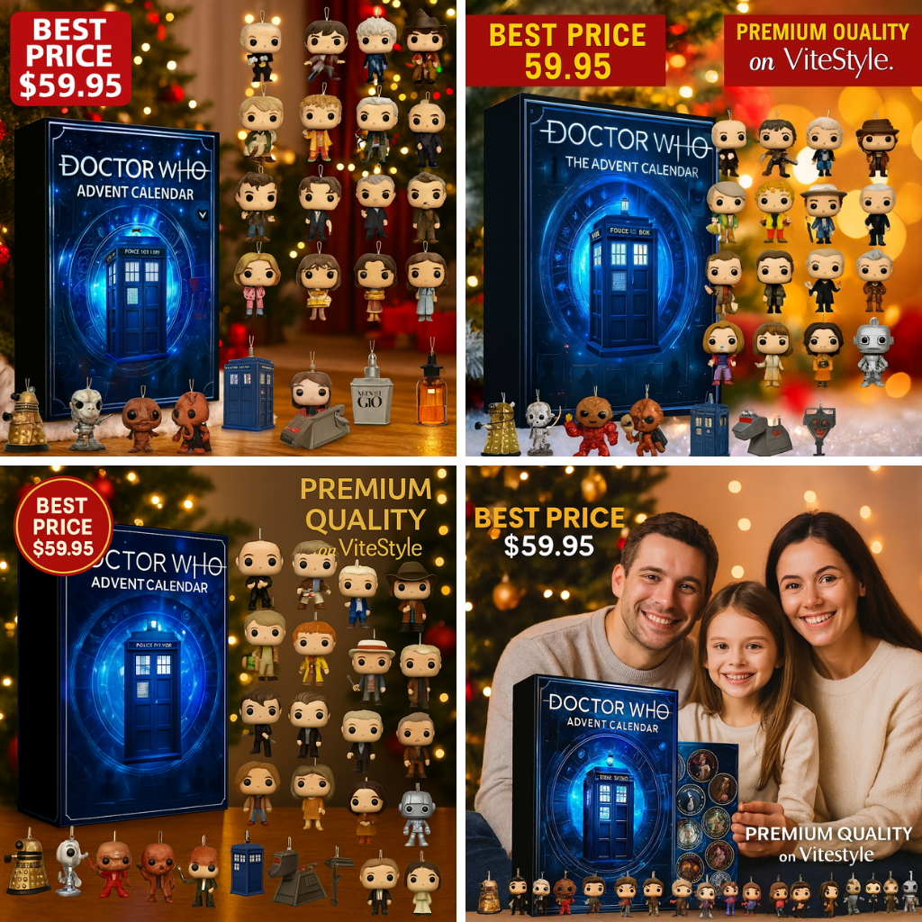 NEW Doctor Who Advent Calendar -2D Acrylic