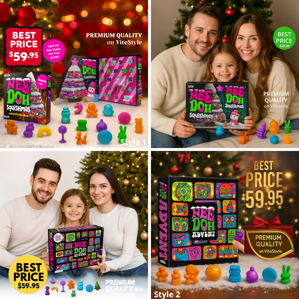 Needoh Advent Calendar 2025 -2D Acrylic