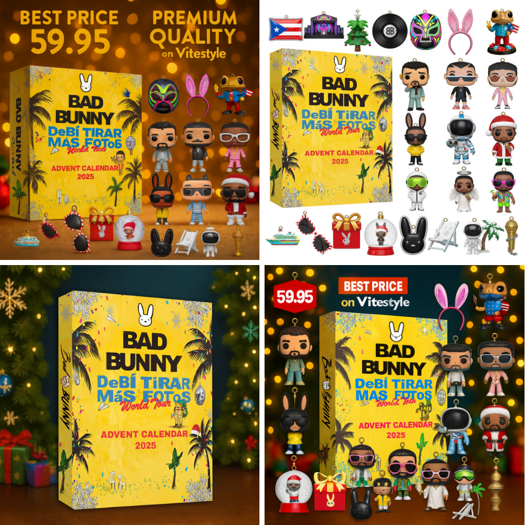 NEW Bad Bunny Advent Calendar -2D Acrylic