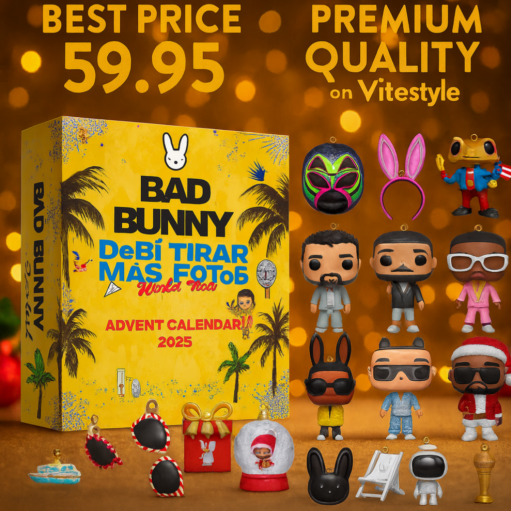 NEW Bad Bunny Advent Calendar -2D Acrylic