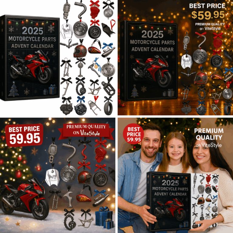 Motorcycle Parts Advent Calendar 2025 -2D Acrylic