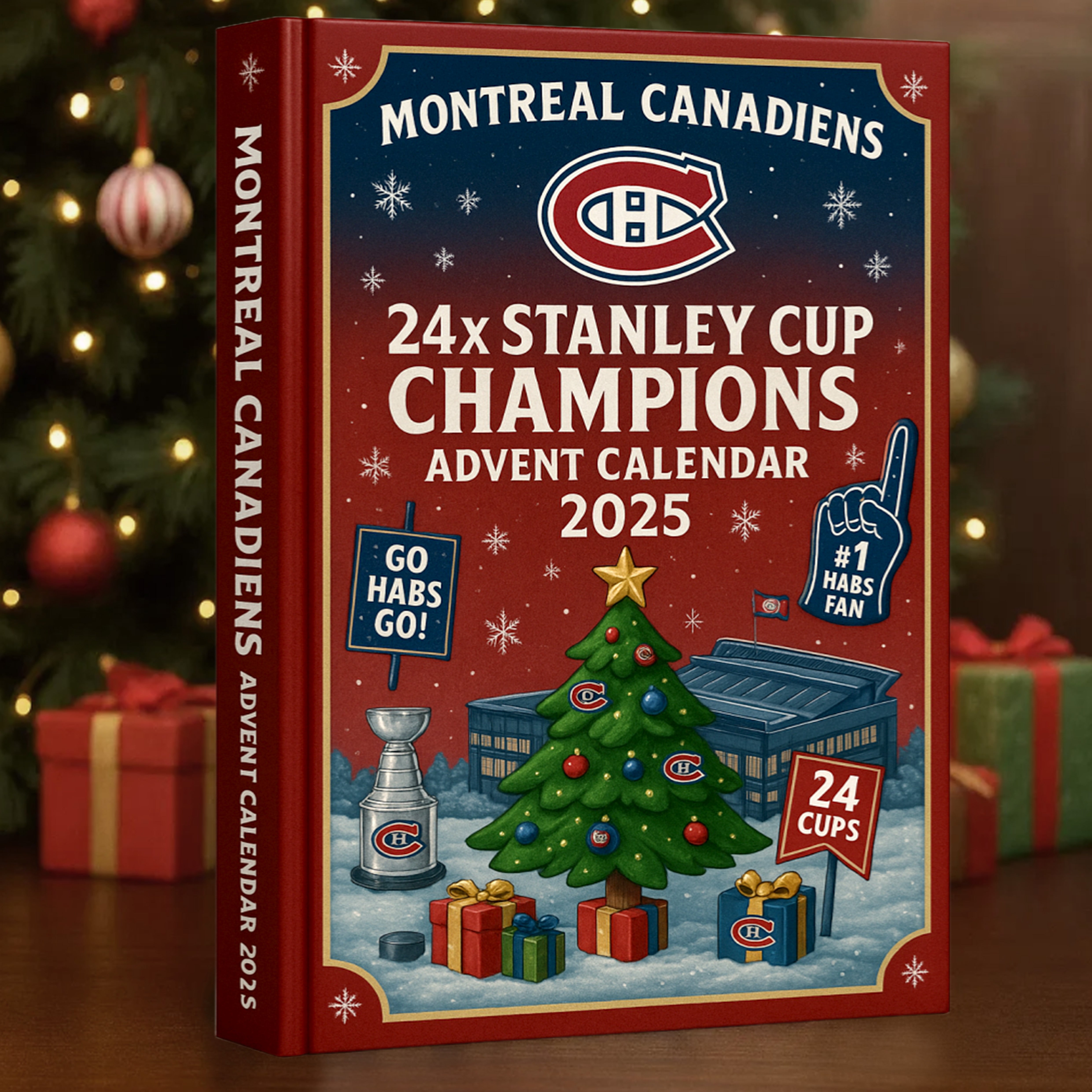 Montreal Canadiens Advent Calendar -2D Acrylic